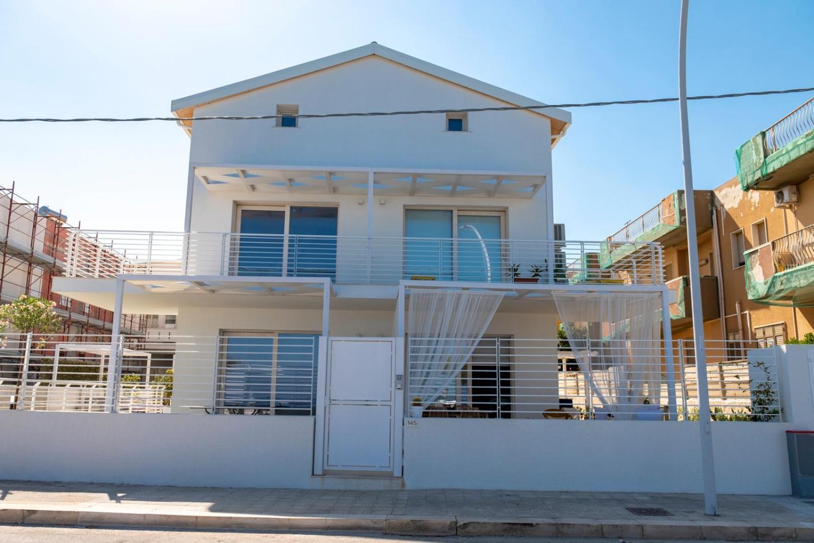 Vjman House Sea Beach - Siciliavacanza Авола Экстерьер фото